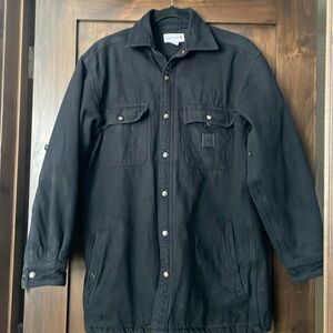 Carhaart size small black chore coat.
